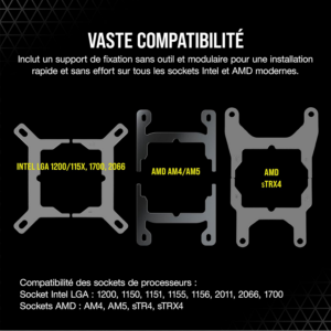 Icue H100I Elite Capellix Liquid CPU Cooler - White - Image 8