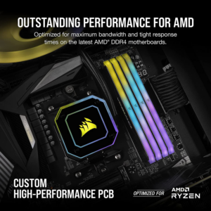 Vengeance RGB RT 32GB (2X16Gb) DDR4 3600 (PC4-28800) C18 1.35V Desktop Memory - Image 4