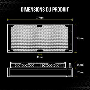 Icue H100I Elite Capellix Liquid CPU Cooler - White - Image 10