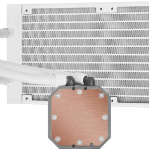 Icue H100I Elite Capellix Liquid CPU Cooler - White - Image 16