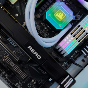 Icue H100I Elite Capellix Liquid CPU Cooler - White - Image 13