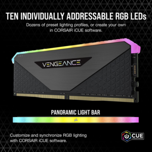 Vengeance RGB RT 32GB (2X16Gb) DDR4 3600 (PC4-28800) C18 1.35V Desktop Memory - Image 3