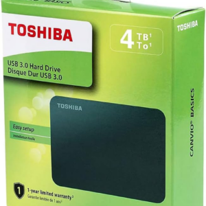 Canvio Basics 4TB Portable External Hard Drive USB 3.0, Black - HDTB440XK3CA - Image 5