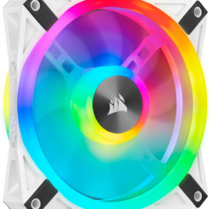 QL Series, Icue QL120 RGB, 120Mm RGB LED PWM White Fan, Single Fan